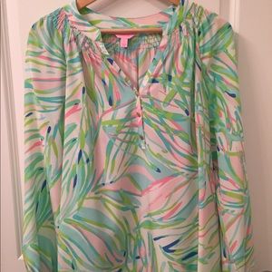 Lilly Pulitzer Elsa Top in Salute